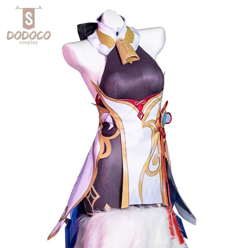 Dodoco-S Genshin Impact Cosplay Gan Yu Costume( Horm Included)