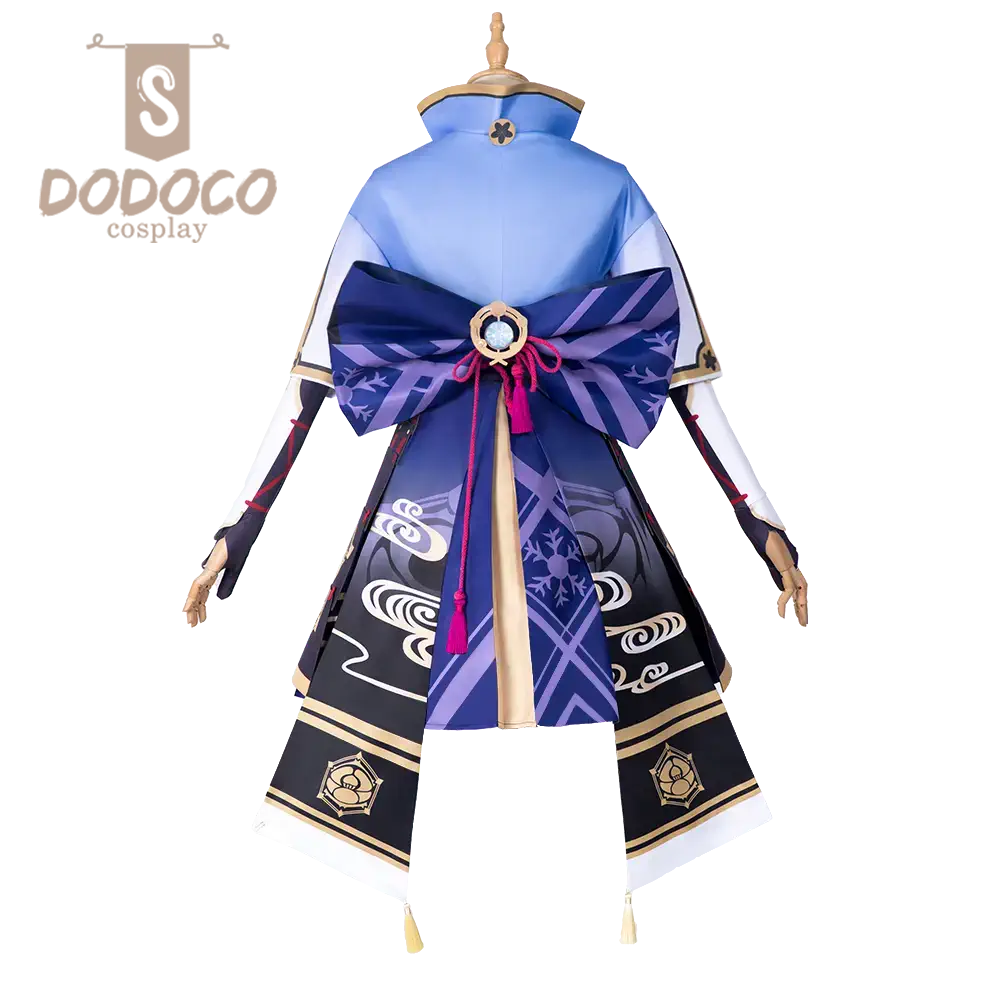 Dodoco-S Genshin Impact Cosplay  KAMISATO AYAKA Flawless Radiance Costume