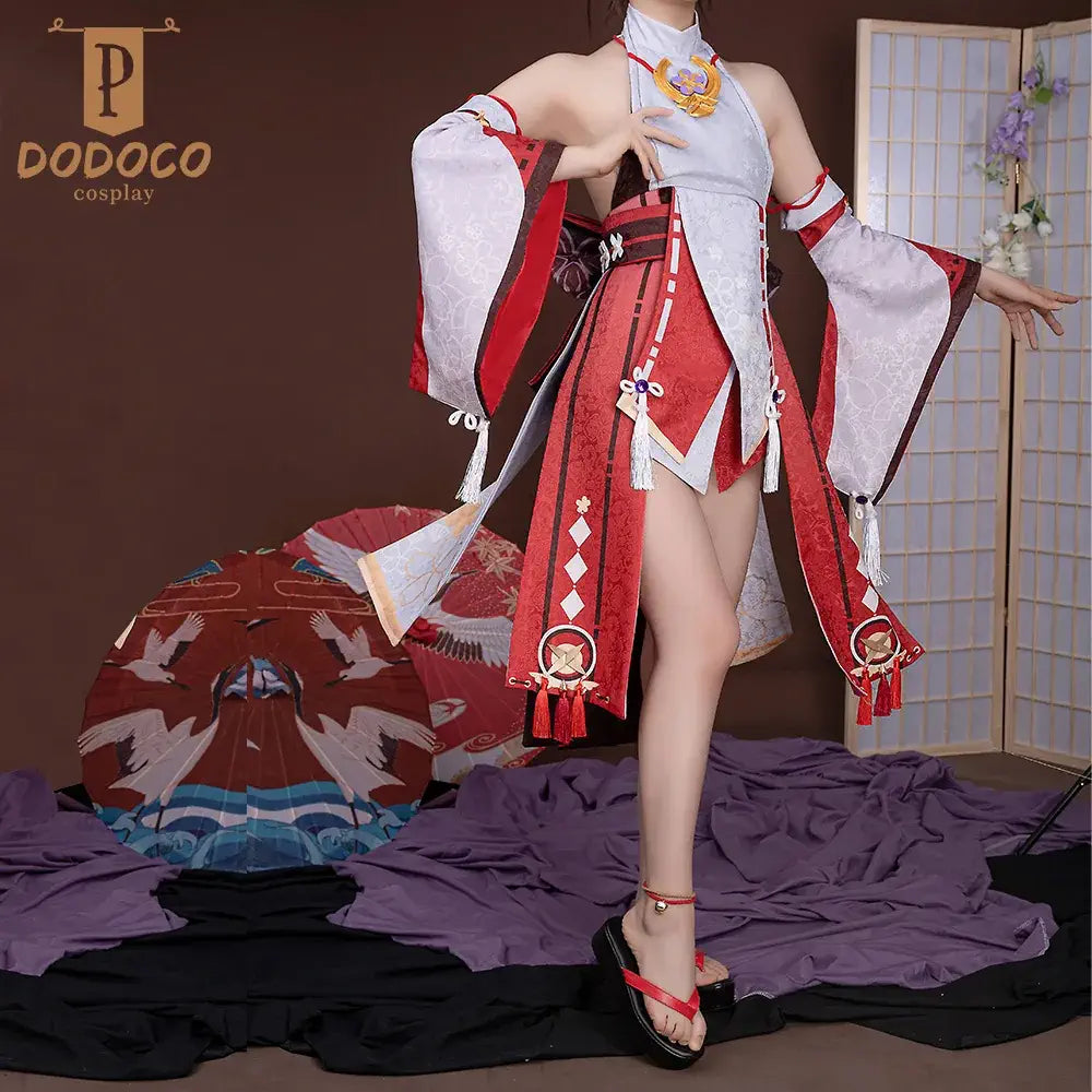 Dodoco-P Genshin Impact Cosplay YAE MIKO Costume