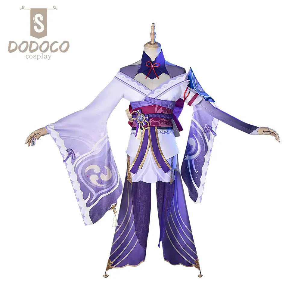 Dodoco -S Genshin Impact Cosplay Raiden Costume