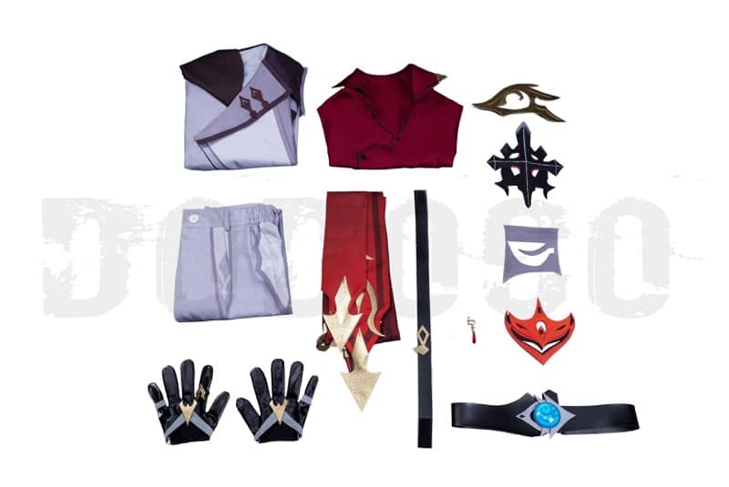 Dodoco-P Genshin Impact Cosplay Tartaglia Costume Dodococos