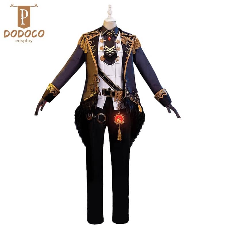 Dodoco-P Genshin Impact Cosplay Traveler Diluc Costume