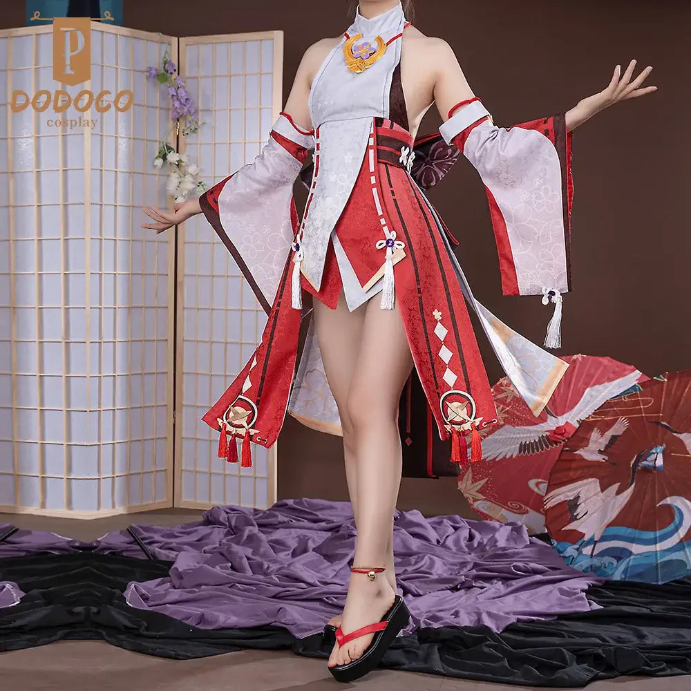 Dodoco-P Genshin Impact Cosplay YAE MIKO Costume