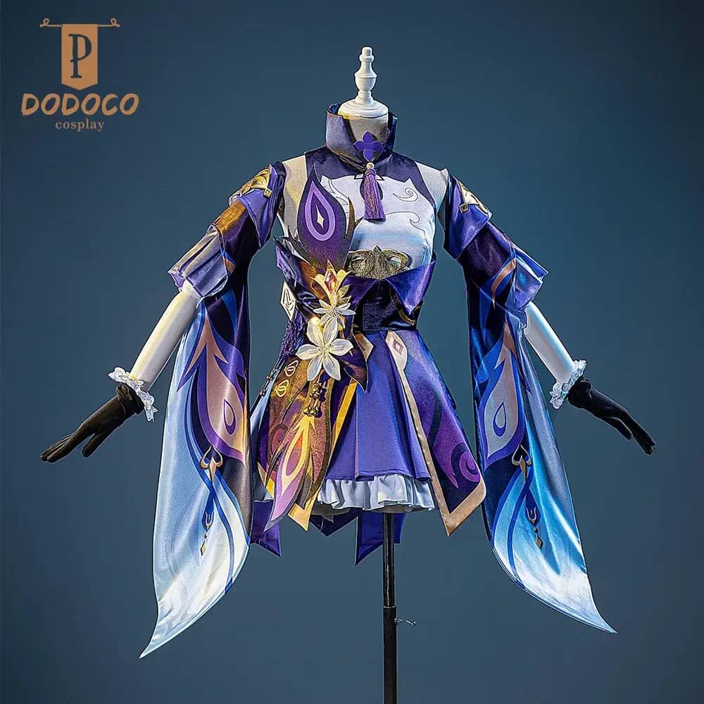Dodoco - P Genshin Impact Cosplay Keqing Costume