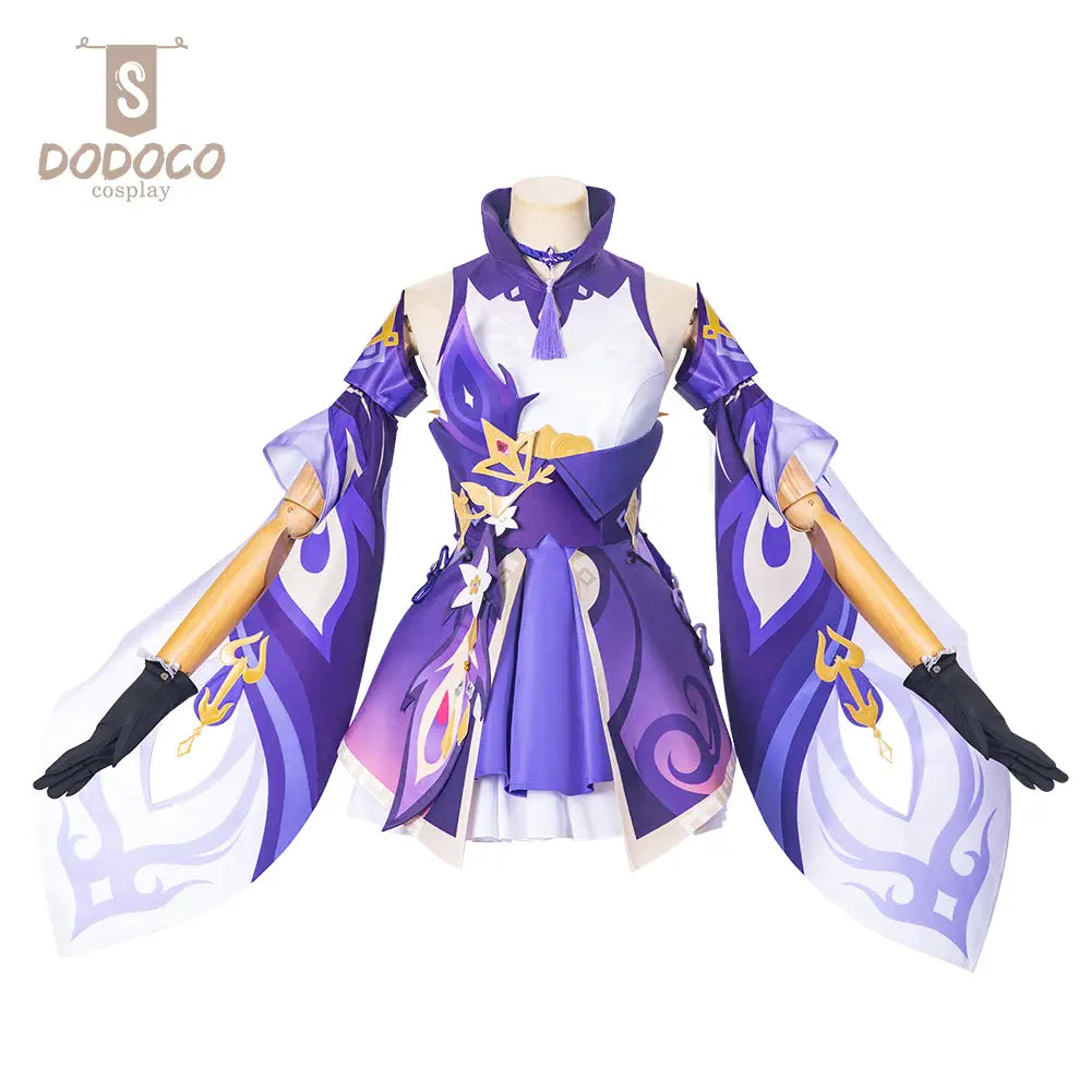 Dodoco - S Genshin Impact Cosplay Keqing Costume
