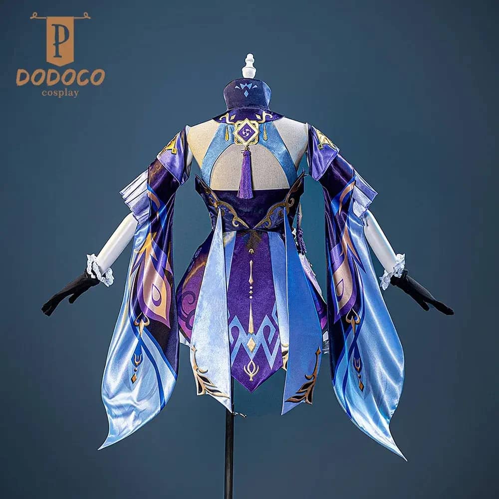 Dodoco - P Genshin Impact Cosplay Keqing Costume