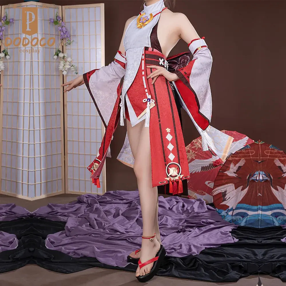 Dodoco-P Genshin Impact Cosplay YAE MIKO Costume