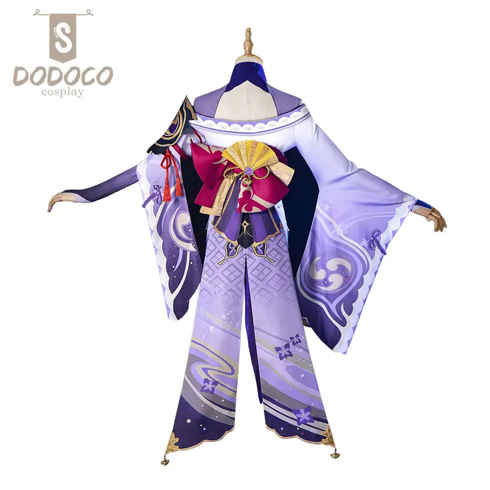 Dodoco -S Genshin Impact Cosplay Raiden Costume