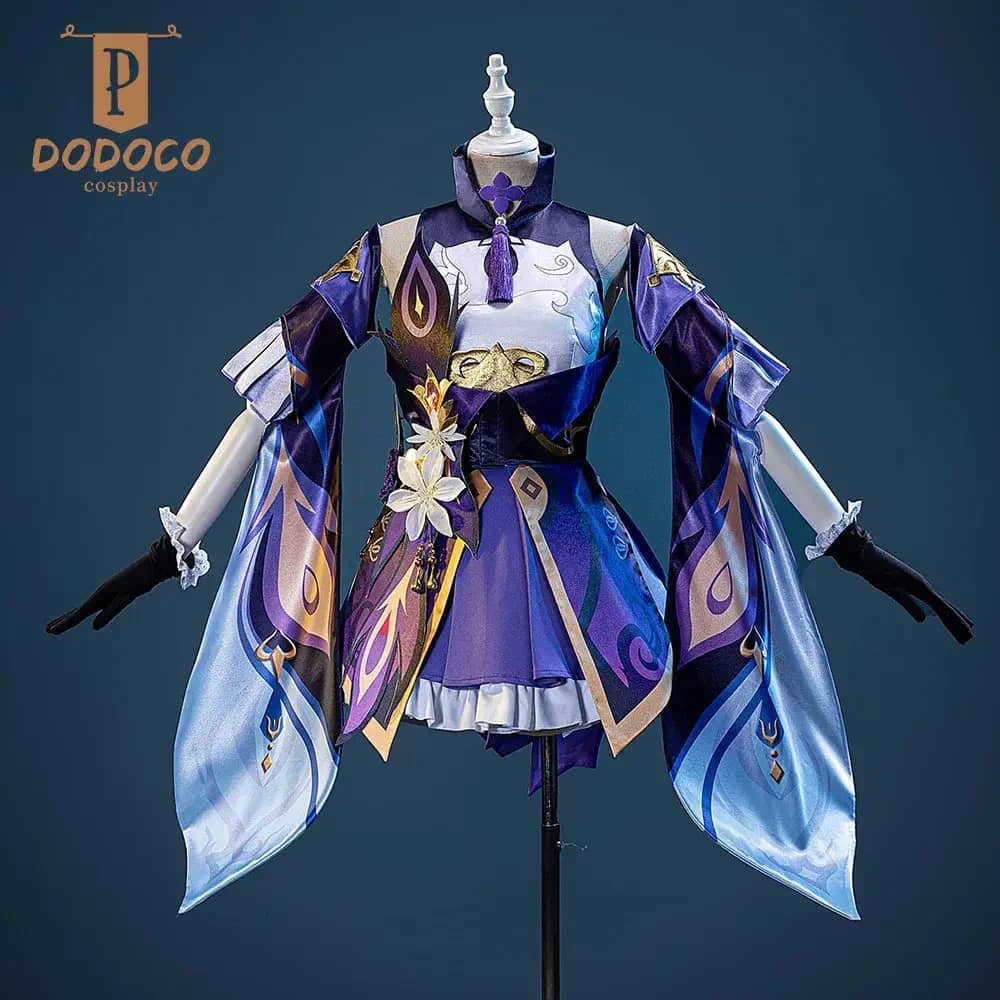 Dodoco - P Genshin Impact Cosplay Keqing Costume