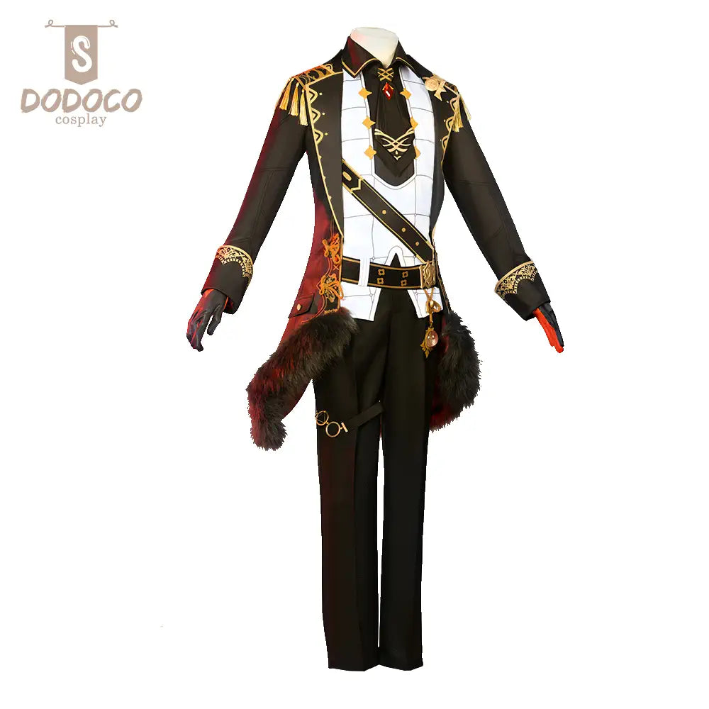 Dodoco-S Genshin Impact Cosplay Traveler Diluc Costume