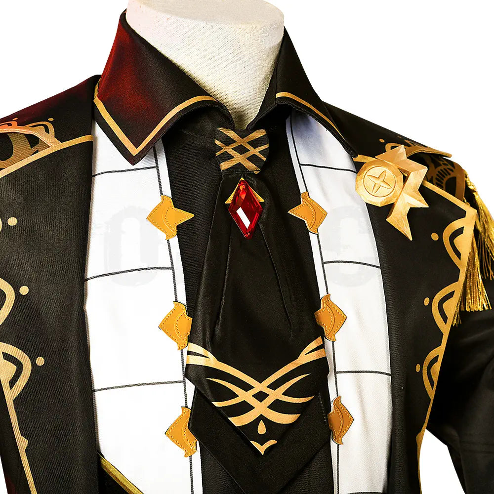 Dodoco-S Genshin Impact Cosplay Traveler Diluc Costume