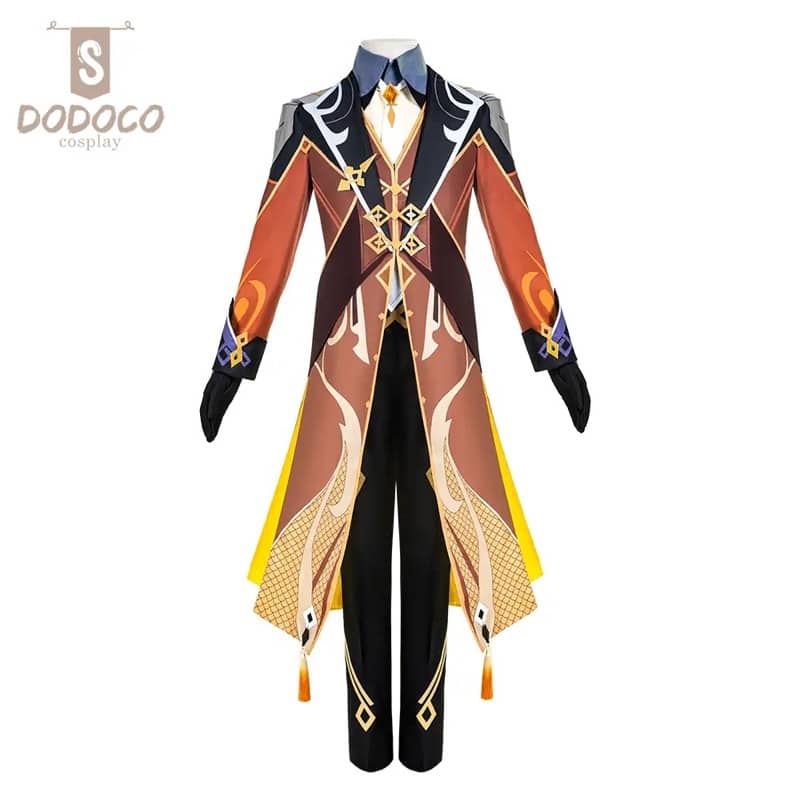 Dodoco-S Genshin Impact Cosplay  ZHONGLI Costume Dodococos