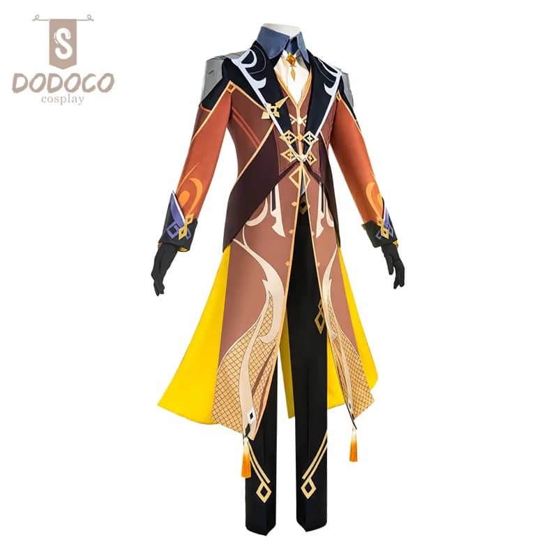 Dodoco-S Genshin Impact Cosplay  ZHONGLI Costume Dodococos