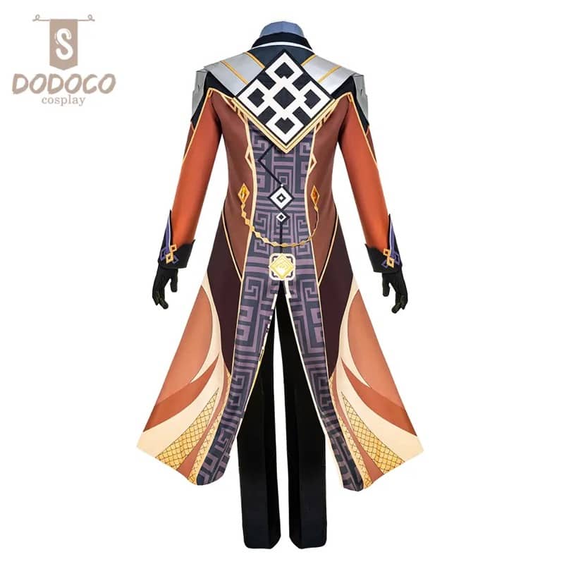 Dodoco-S Genshin Impact Cosplay  ZHONGLI Costume Dodococos