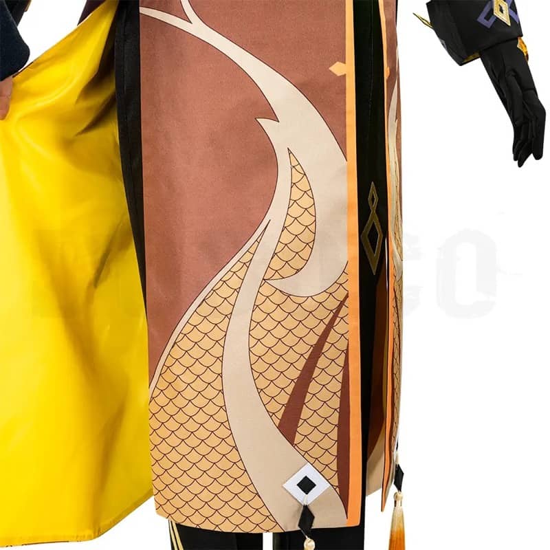 Dodoco-S Genshin Impact Cosplay  ZHONGLI Costume Dodococos