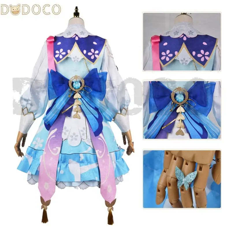 Genshin Impact Cosplay AYAKA Costume Dodococos