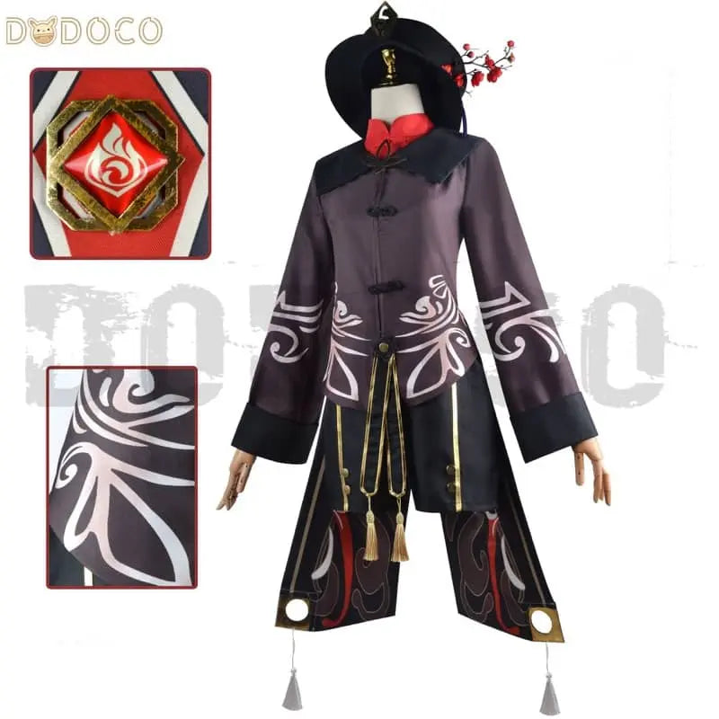 Genshin Impact Cosplay Hutao Costume Dodococos