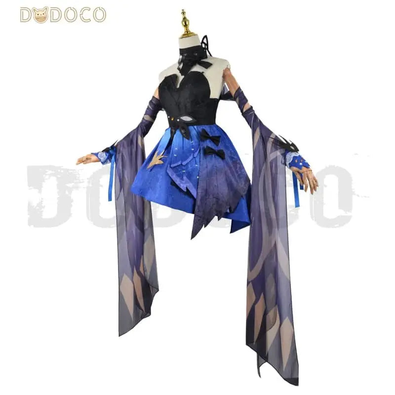 Genshin Impact Cosplay Keqing Costume Opulant Splendor Dodococos