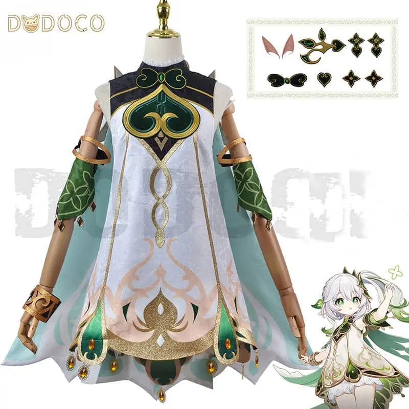 Genshin Impact Cosplay Nahida Costume Dodococos