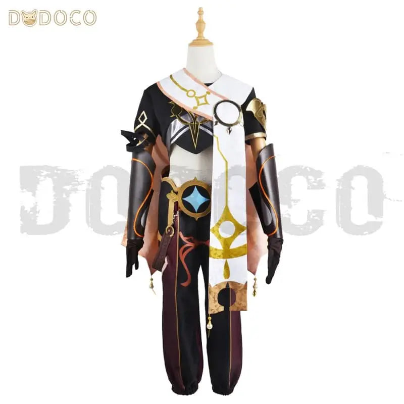 Genshin Impact Cosplay Traveler AETHER Costume Dodococos