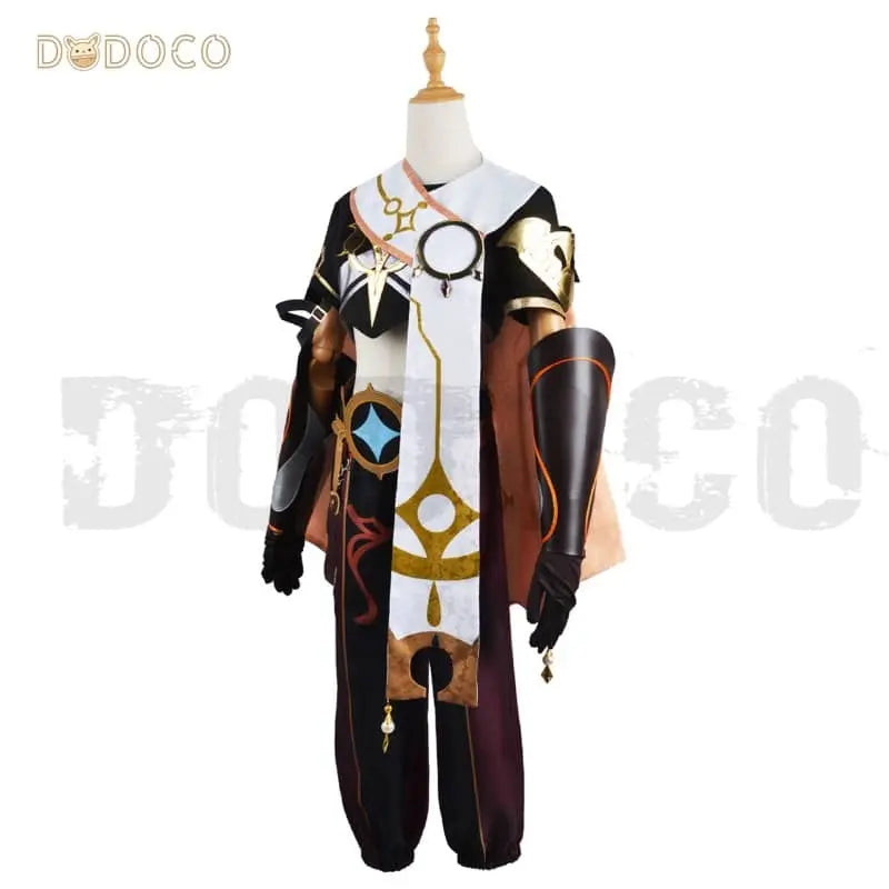 Genshin Impact Cosplay Traveler AETHER Costume Dodococos