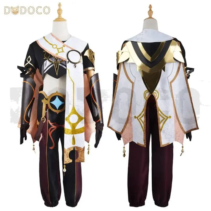 Genshin Impact Cosplay Traveler AETHER Costume Dodococos