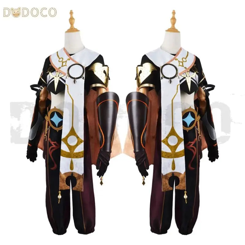 Genshin Impact Cosplay Traveler AETHER Costume Dodococos