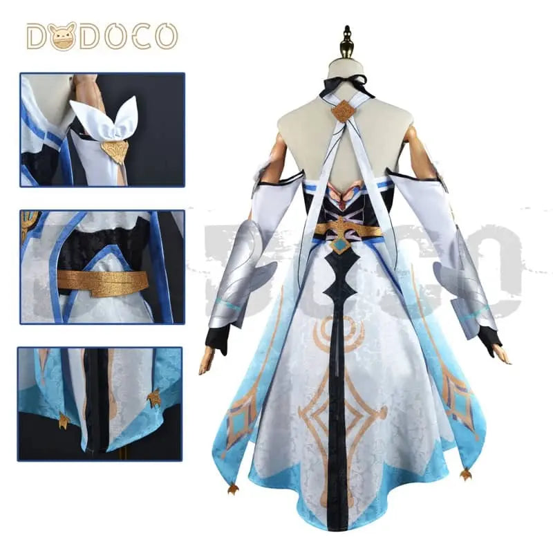 Genshin Impact Cosplay Traveler Lumine Costume Dodococos