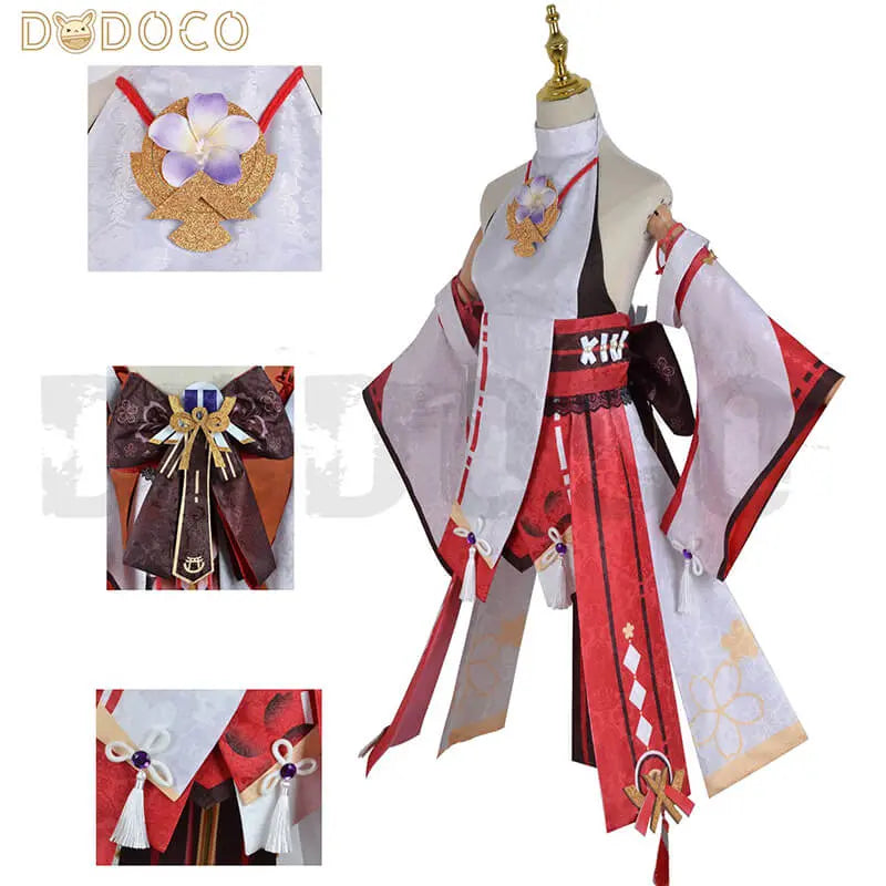 Genshin Impact Cosplay YAE MIKO Costume Dodococos