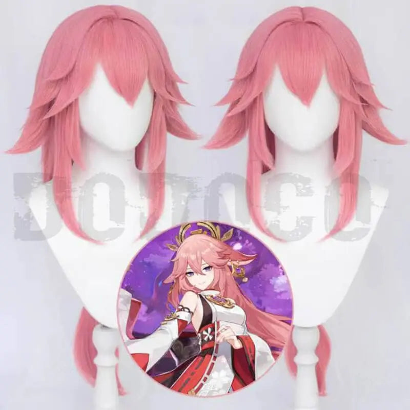 Genshin Impact Cosplay YAE MIKO Wig Dodococos