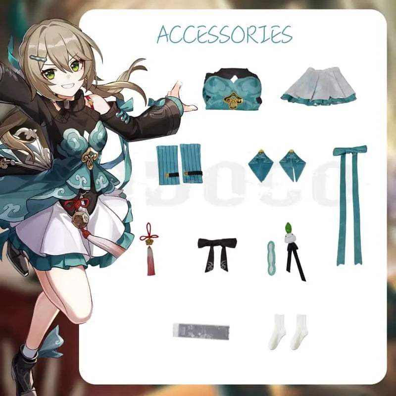 Honkai Impact Cosplay  QINGQUE Costume Dodococos