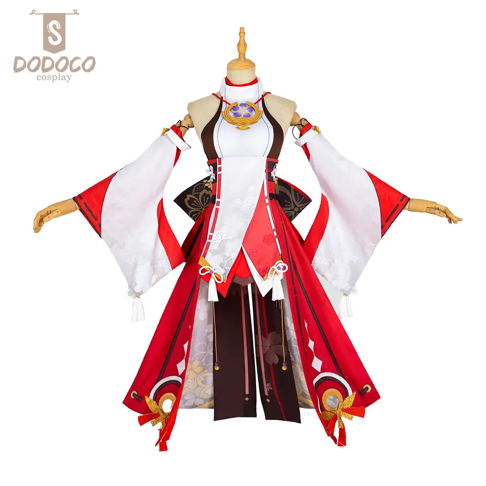 Dodoco-S Genshin Impact Cosplay YAE MIKO Costume