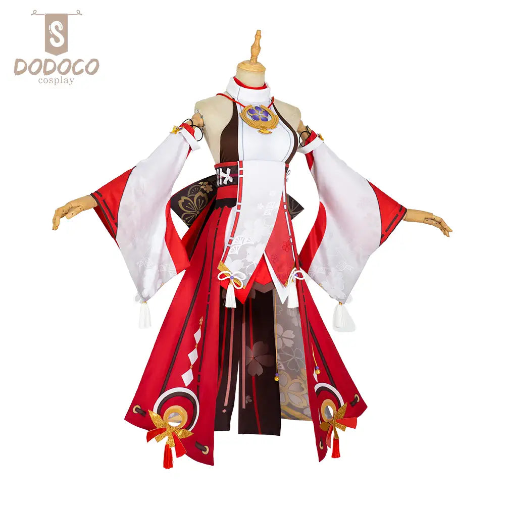 Dodoco-S Genshin Impact Cosplay YAE MIKO Costume