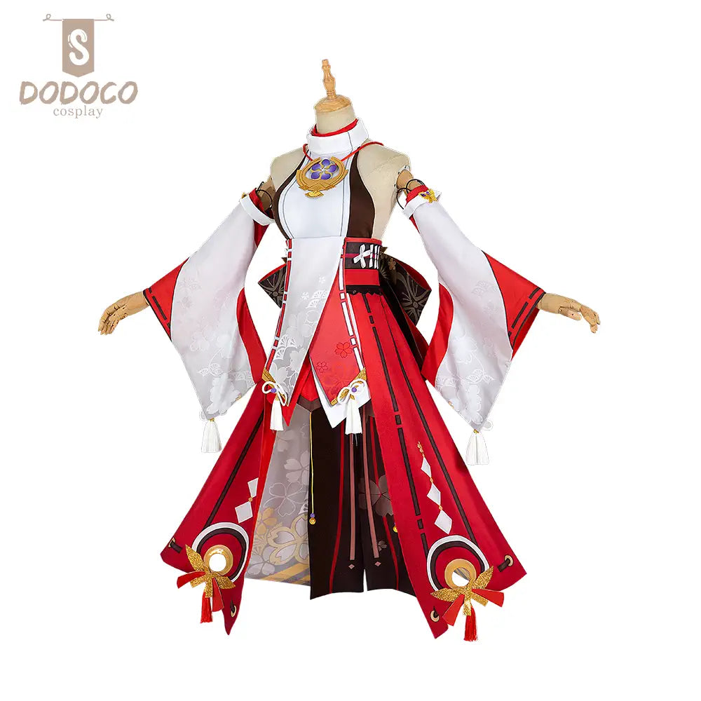 Dodoco-S Genshin Impact Cosplay YAE MIKO Costume