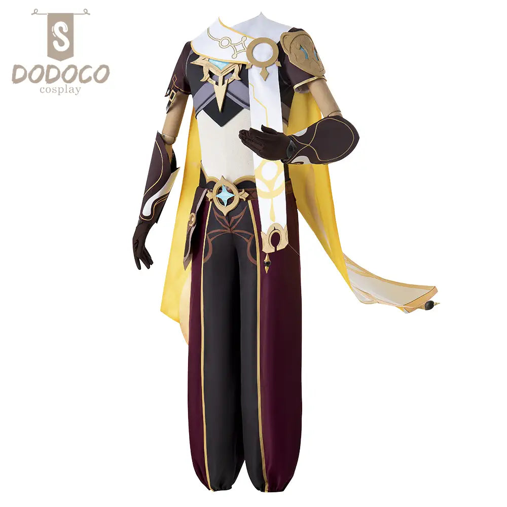 Dodoco-S Genshin Impact Cosplay Traveler AETHER Costume