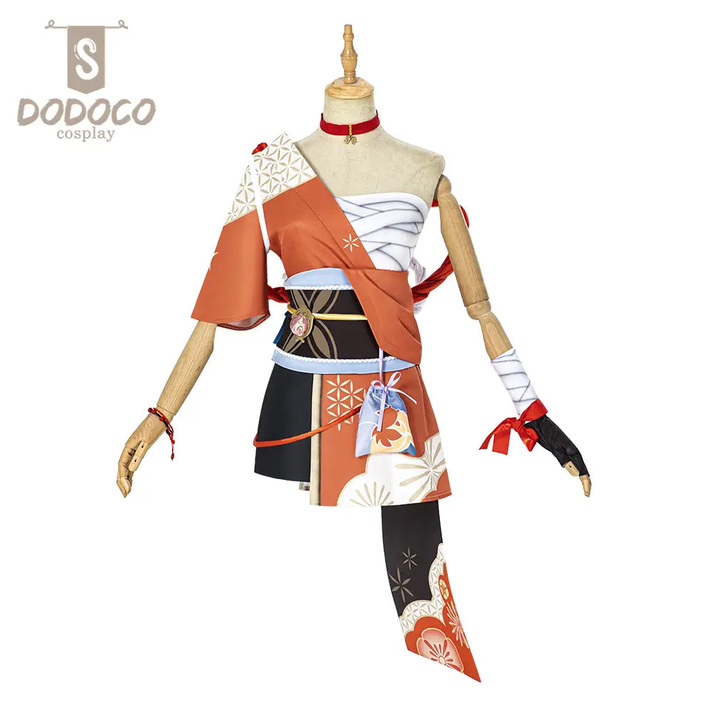 Dodoco-S Genshin Impact Cosplay Yoimiya Costume