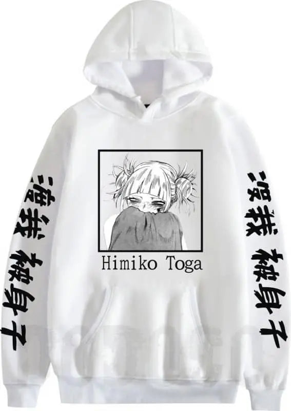 Anime My Hero Academia Himiko Toga Pullovers Tops Long Sleeves Hip Hop  Funny Hoodie