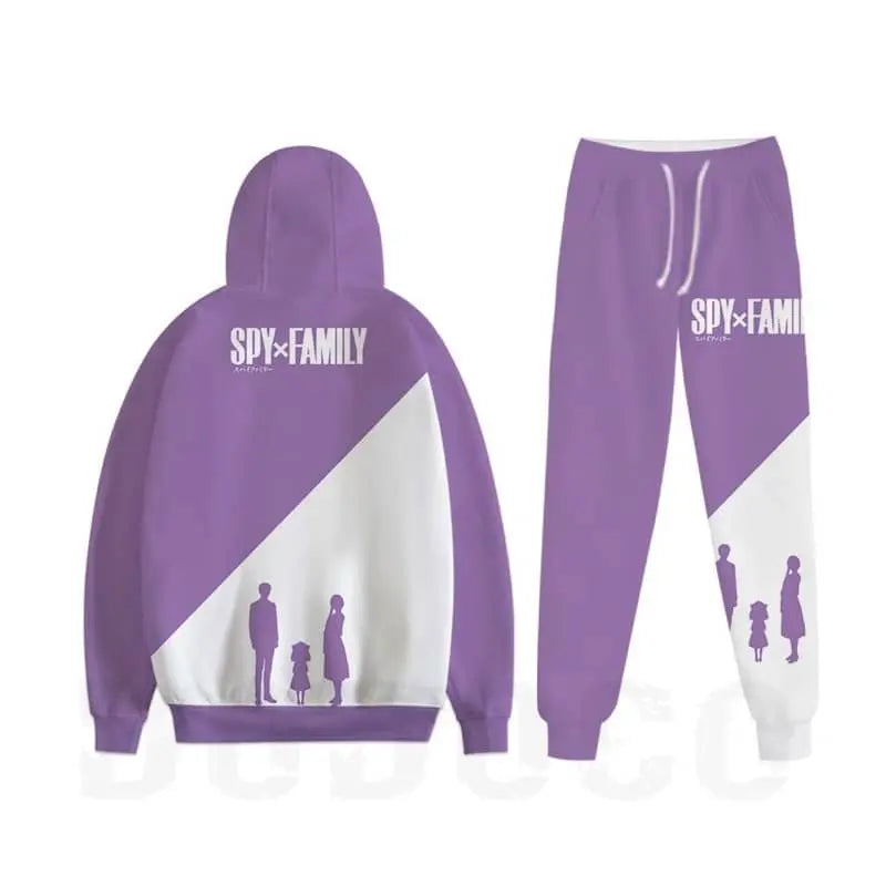 Spy x Familiy  Long Sleeve Hoodie with pant Dodococos