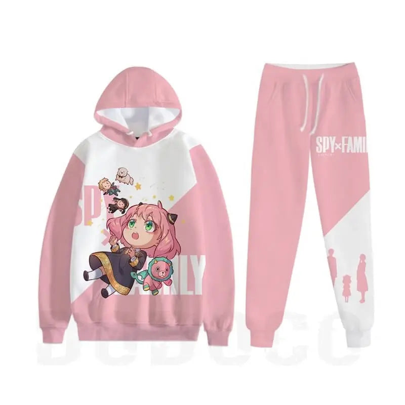 Spy x Familiy  Long Sleeve Hoodie with pant Dodococos