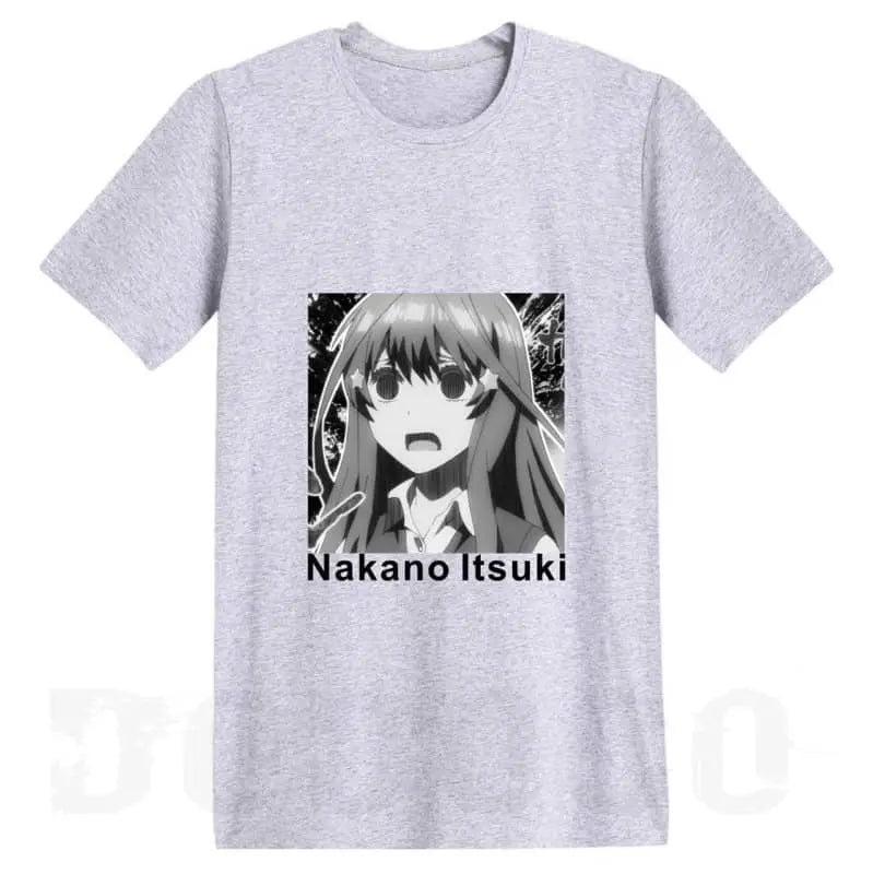 The Quintessential Quintuplets(Five Equal Brides) Short Sleeve T-shirt (Nakano Itsuki) Dodococos