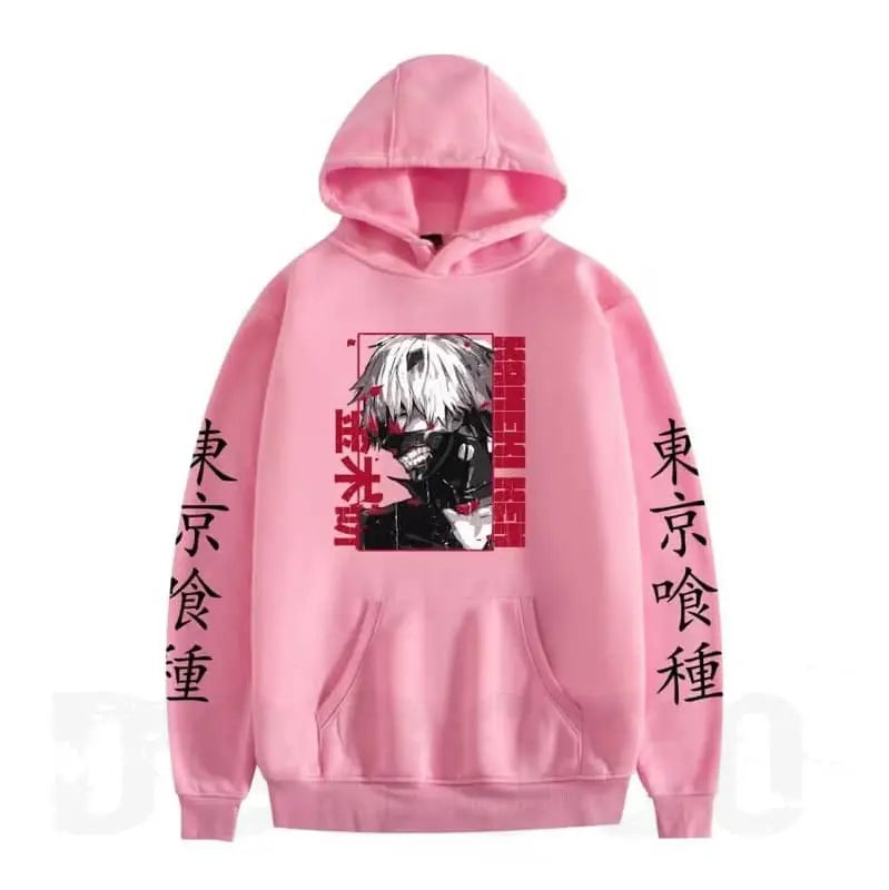 Jaket hoodie hot sale tokyo ghoul