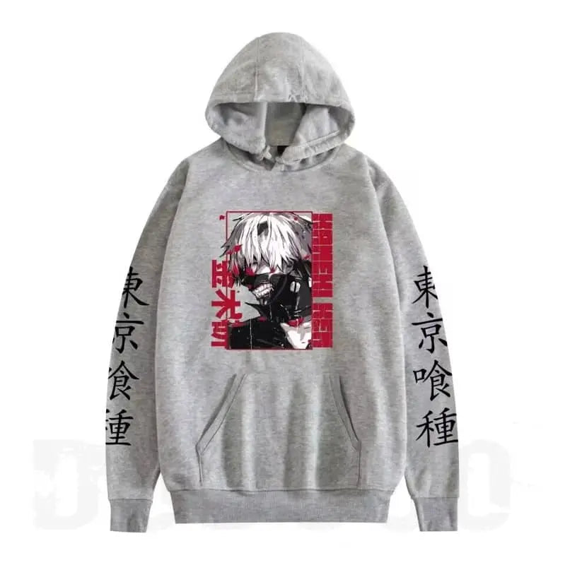 Tokyo Ghoul Long Sleeve Hoodie Dodococos