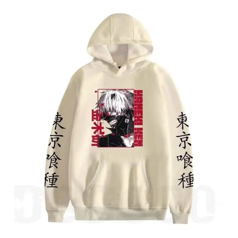 Tokyo Ghoul Long Sleeve Hoodie Dodococos