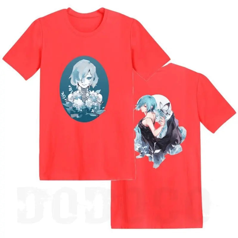 Tokyo Ghoul (Touka Kirishima )Short Sleeve T-shirt Dodococos