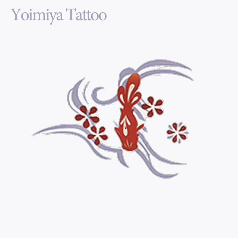 Dodoco-S Genshin Impact Cosplay Yoimiya Tattoo Dodococos